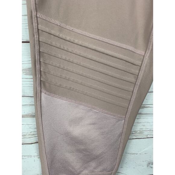 Mondetta Leggings Womens Size Small Full Length Rose Pink Athletic Stretch - Picture 5 of 6